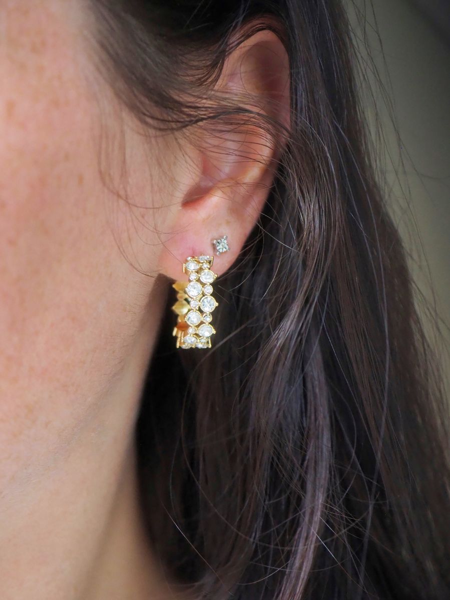 Øredobber med zirkoner