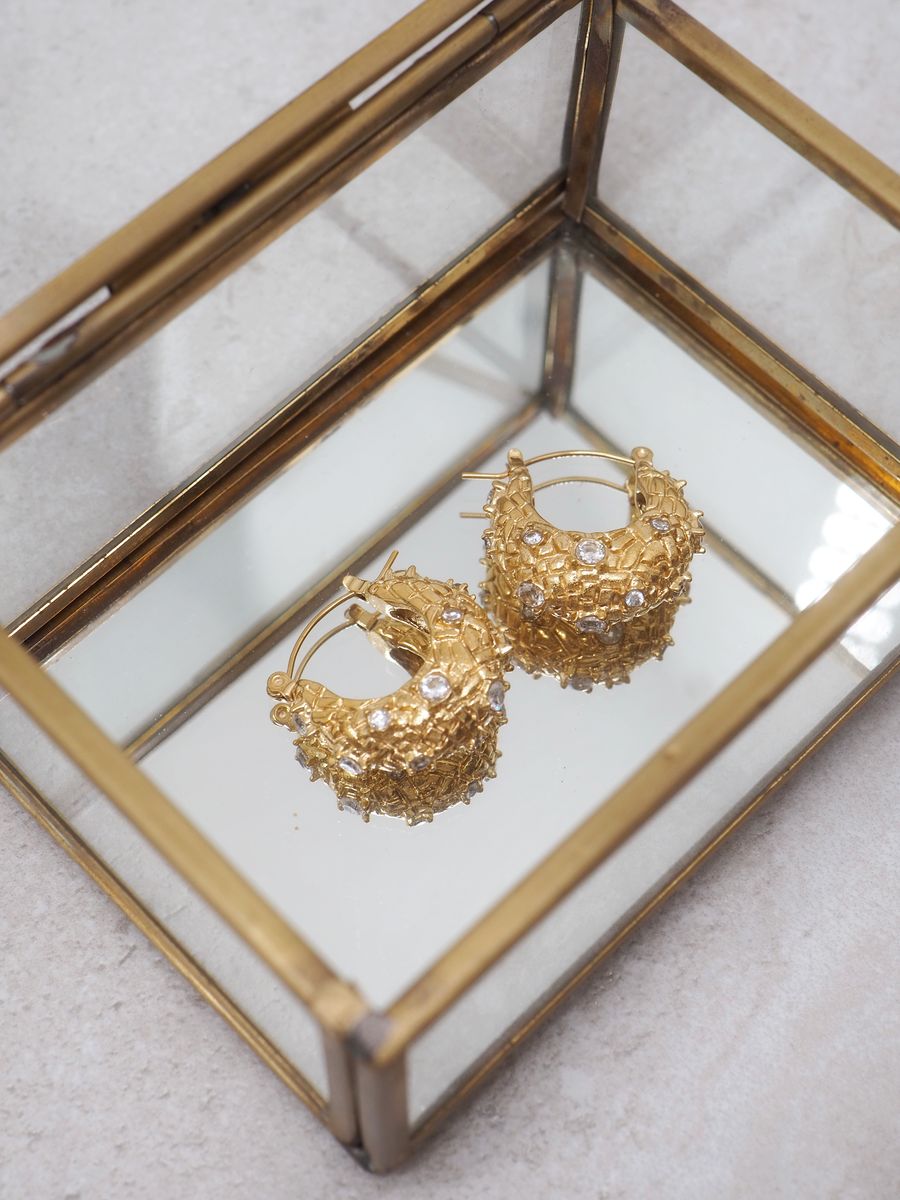 7DAYS hestesko øredobber