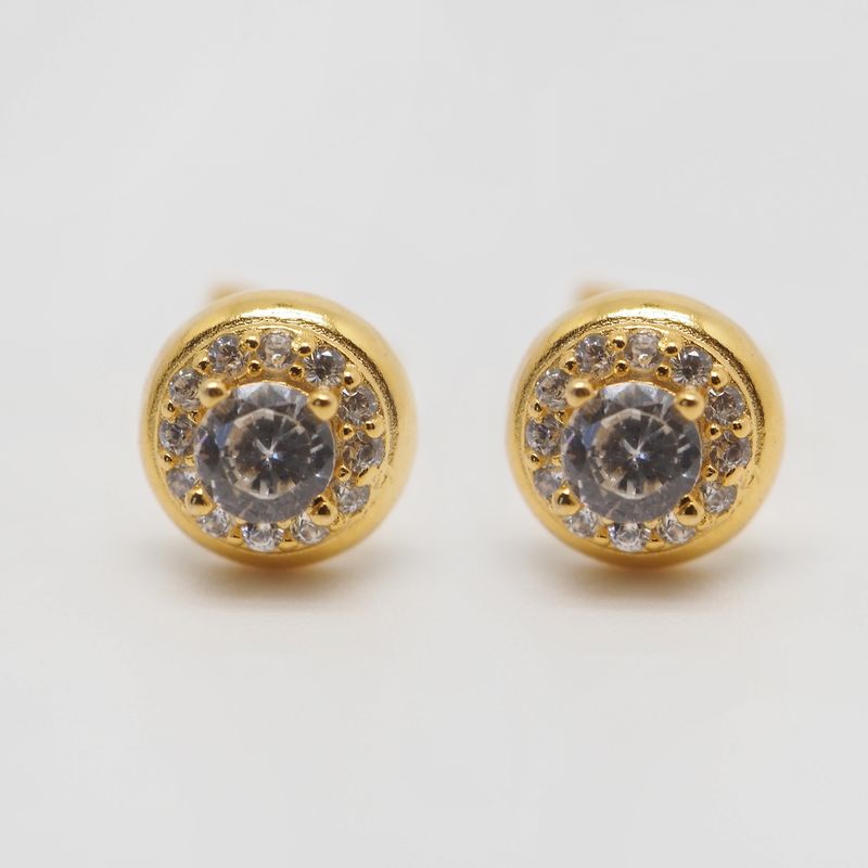 Studs 925 forgylt sølv