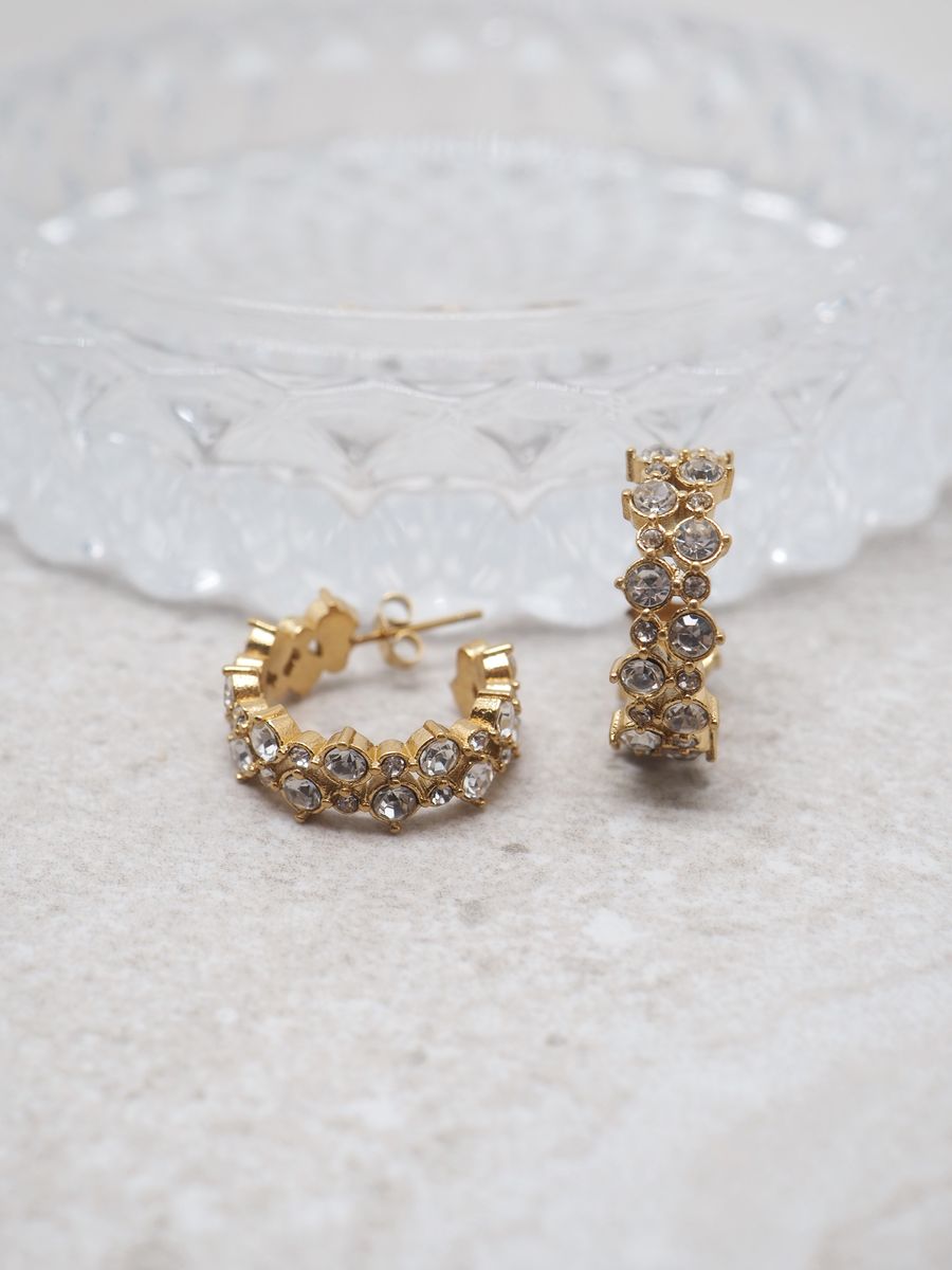 Øredobber med zirkoner