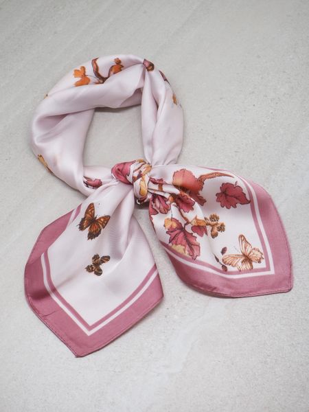 Hovedbilde Satengskjerf lyserosa