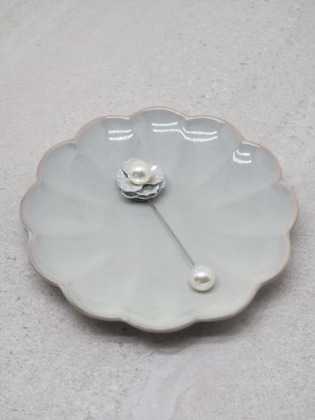 Hovedbilde 7DAYS brosje blomsterpin sølv