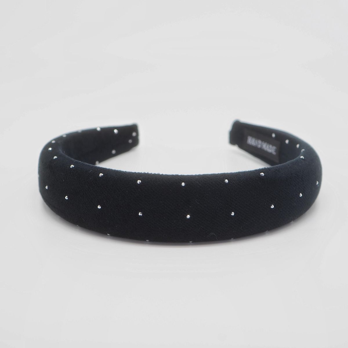 Hårbøyle studs svart