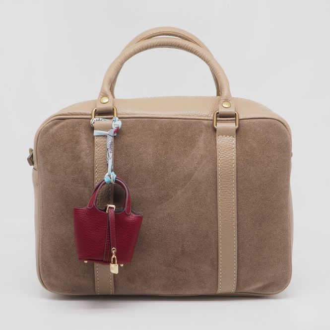 Hovedbilde Veskepynt bag burgunder