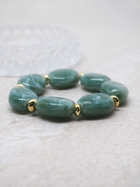 Hovedbilde Plexiglass armbånd grønn