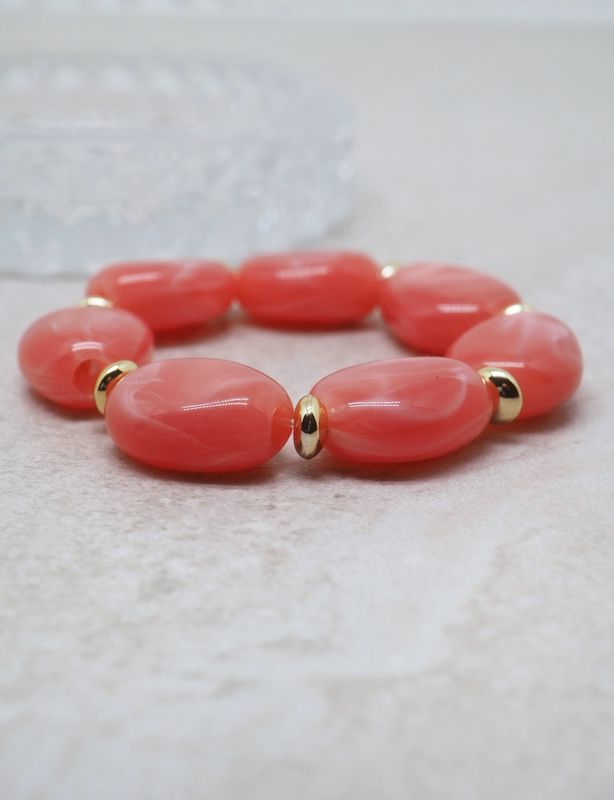 Plexiglass armbånd rosa