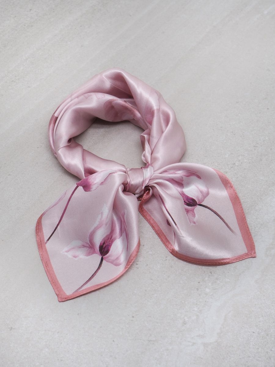 7DAYS silkeskjerf mini lyserosa