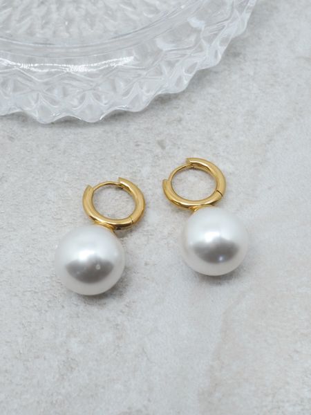 Hovedbilde Perleøredobber i stål gullfarget