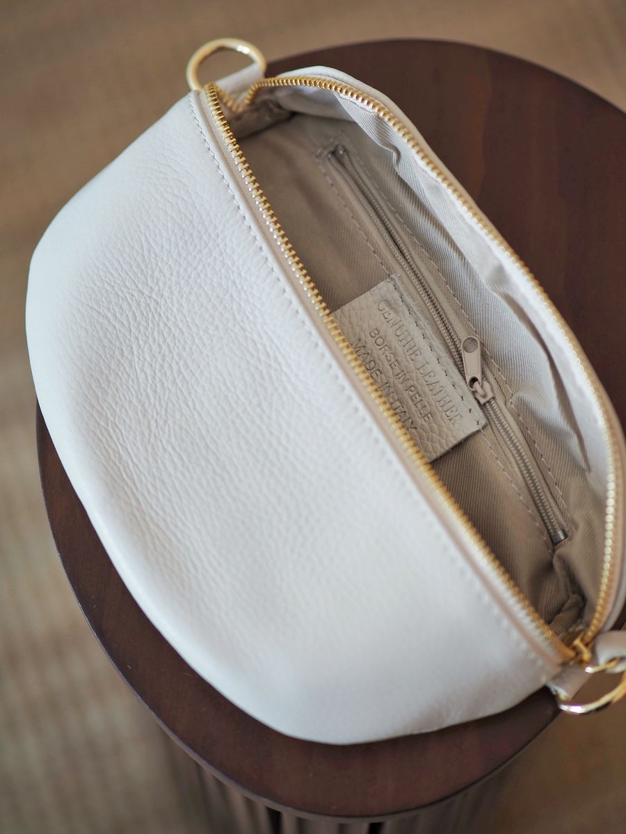 Skinn bumbag off-white