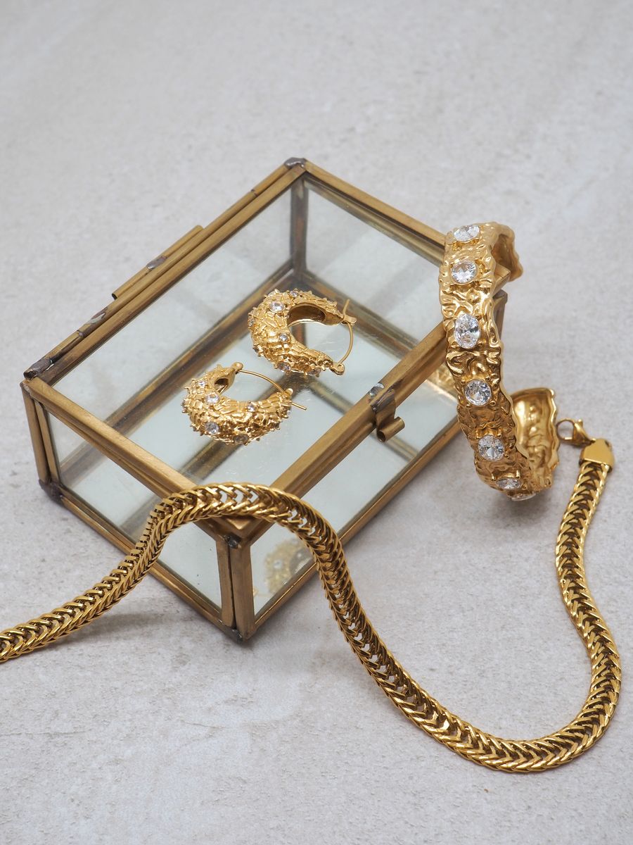 7DAYS hestesko øredobber