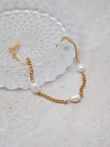 Hovedbilde Armbånd med perler i stål