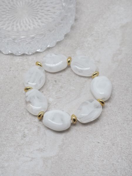 Hovedbilde Plexiglass armbånd hvit