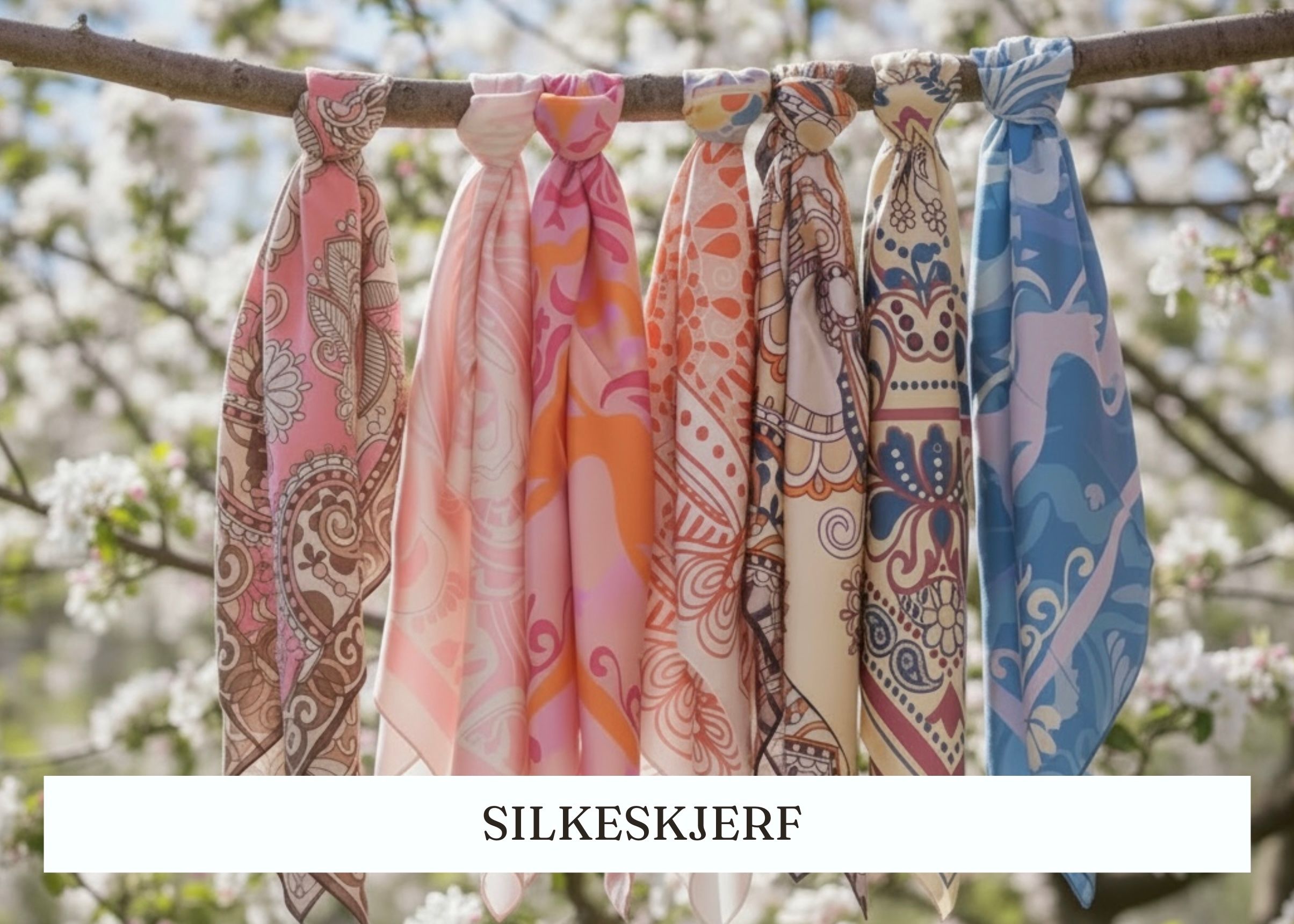 silkeskjerf skjerf stort skjerf mini skjerf 