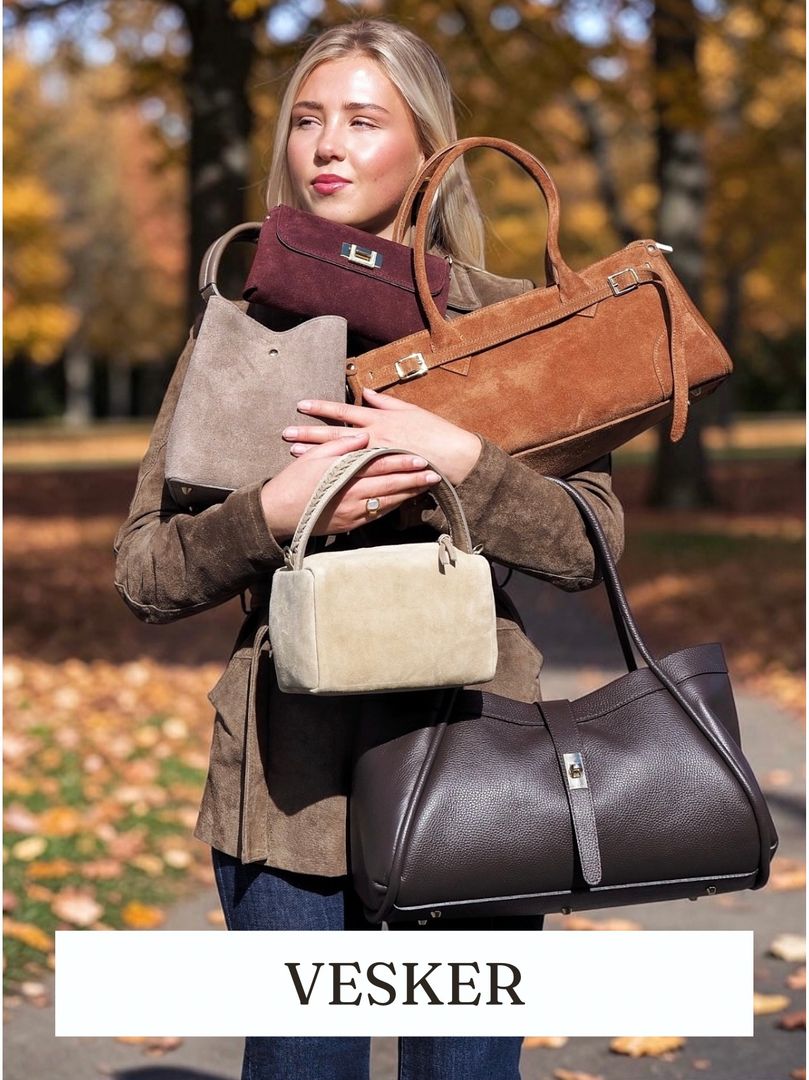 veske skinnveske stor veske semsket skinnveske tote veske shopping veske clutch