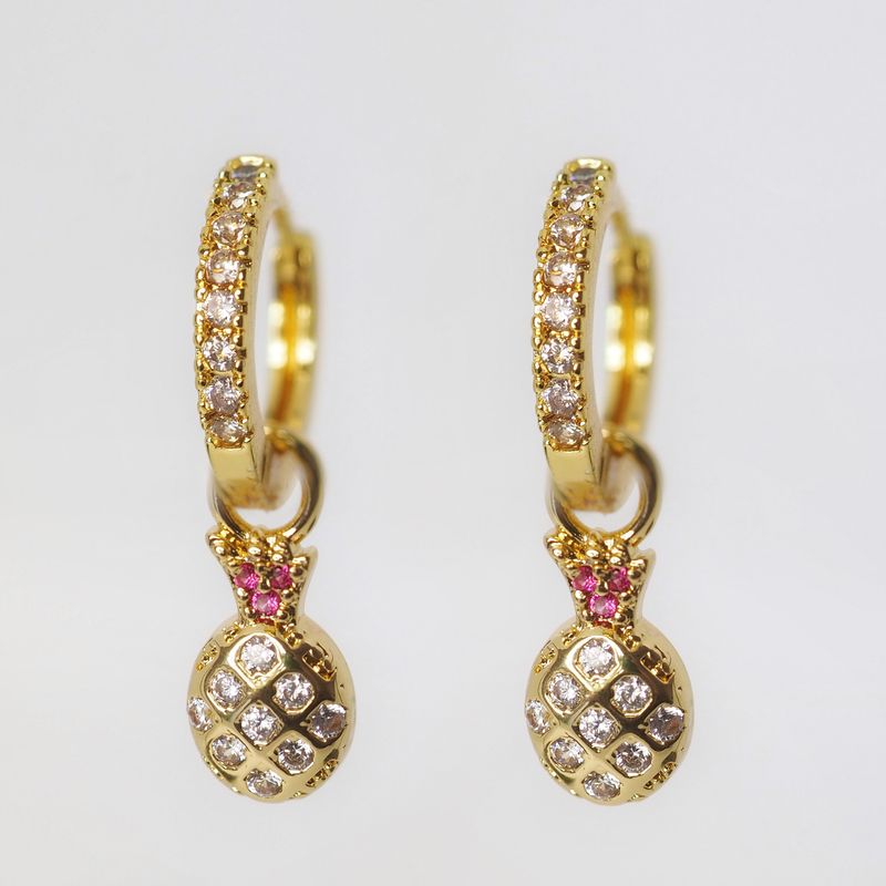 Charm ananas rosa