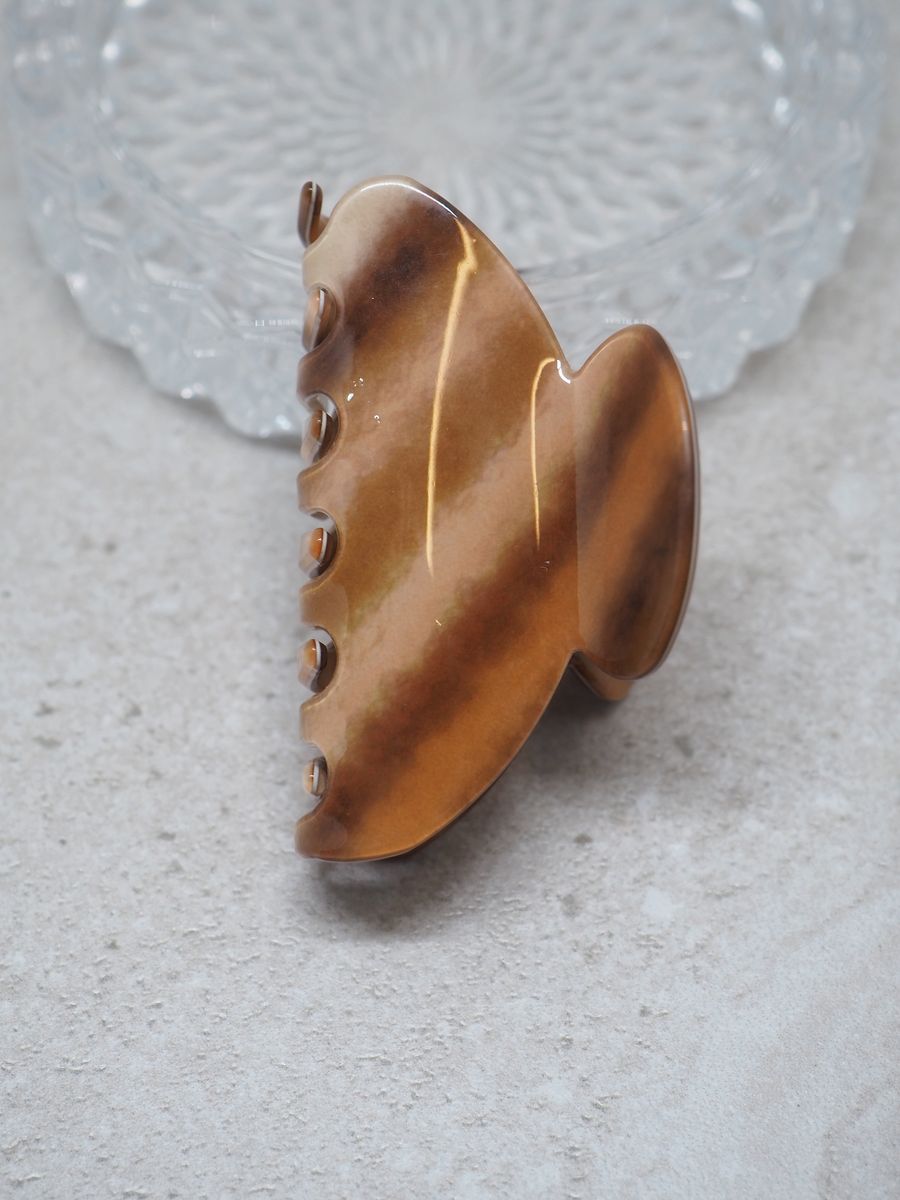 Hårklype striper bruntoner små