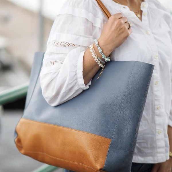 Hovedbilde Stort skinnett skumringsblå