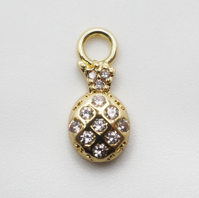 Hovedbilde Charm ananas blank