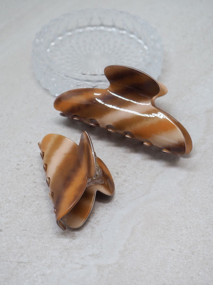 Hårklype striper bruntoner små